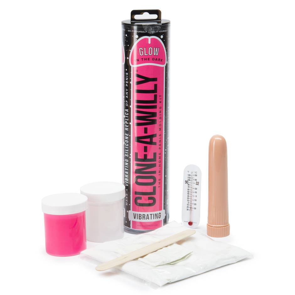 Clone-A-Willy Kit - Pink Glow In The Dark