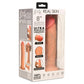 JOCK 8" Vibrating Realistic Skin Silicone Dildo