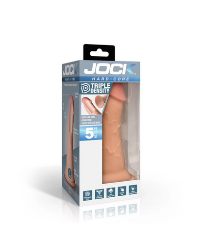JOCK Hard-Core 5" Triple Density Dildo