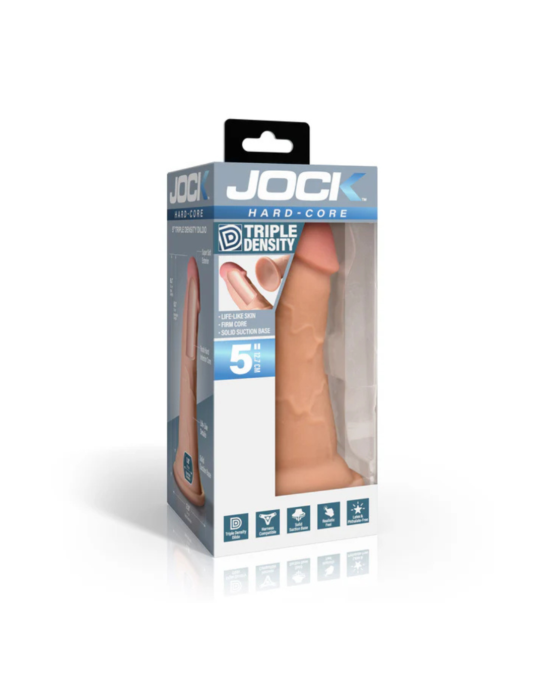 JOCK Hard-Core 5" Triple Density Dildo