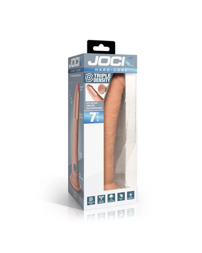 JOCK Hard-Core 7" Triple Density Dildo