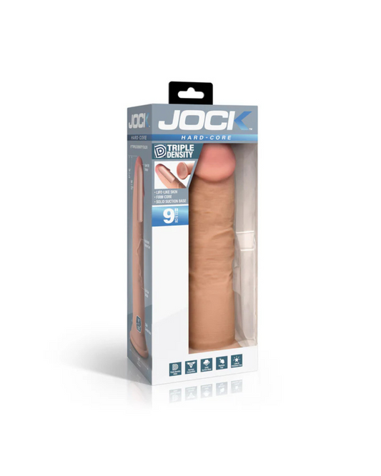 JOCK Hard-Core 9" Triple Density Dildo