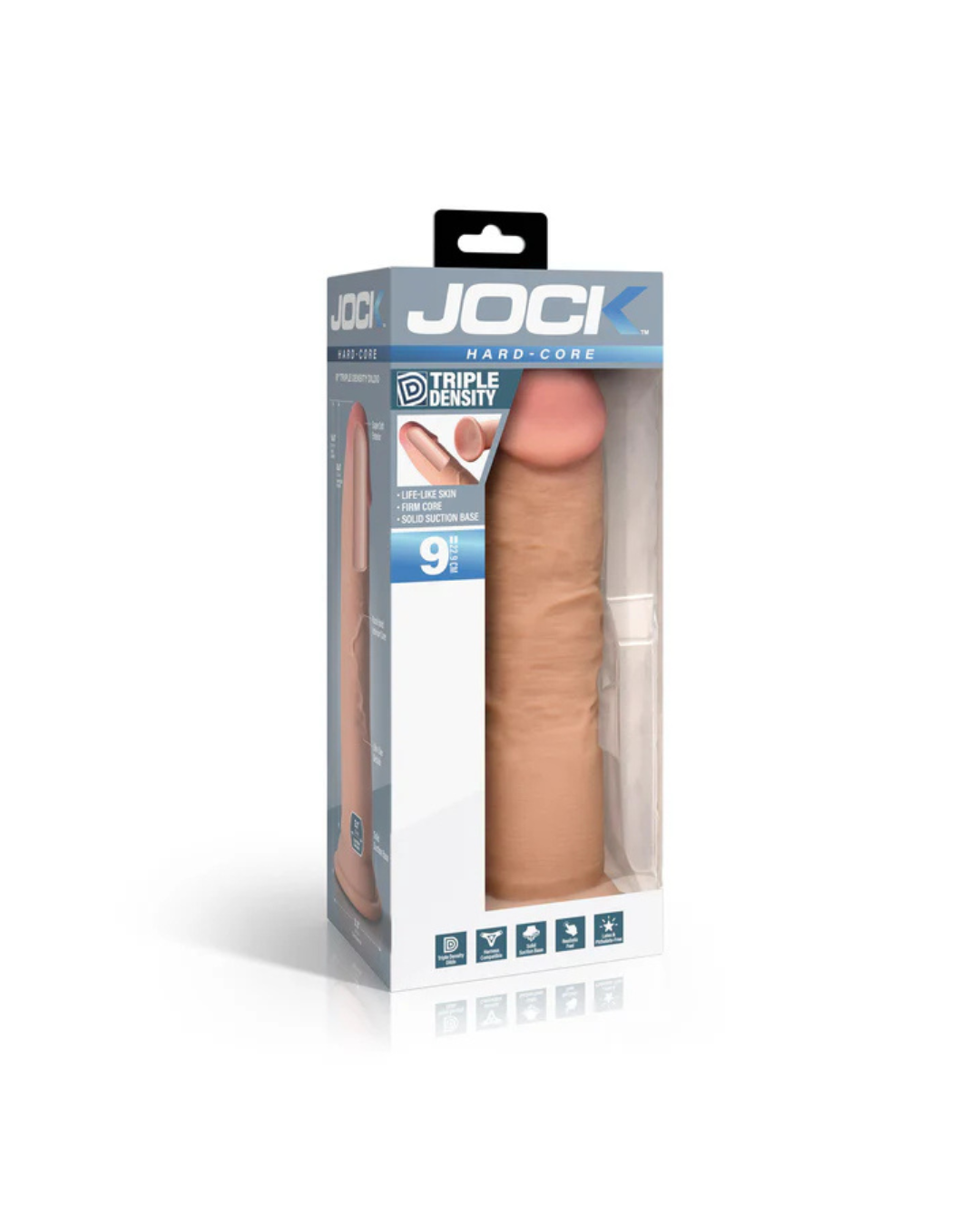 JOCK Hard-Core 9" Triple Density Dildo