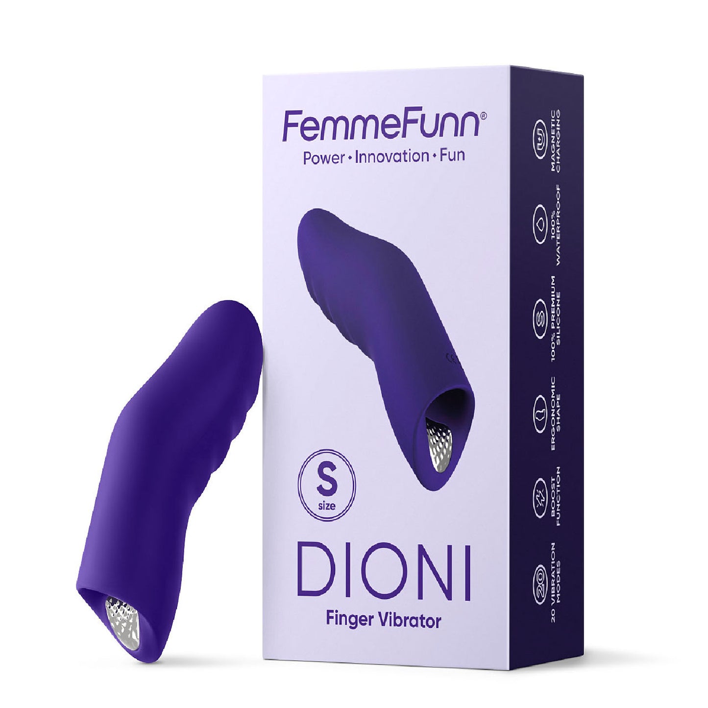 Dioni Large Dark Purple
