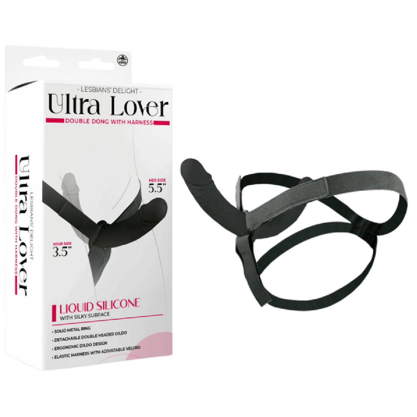 Ultra Lover - Double Dong Penetrix with Harness