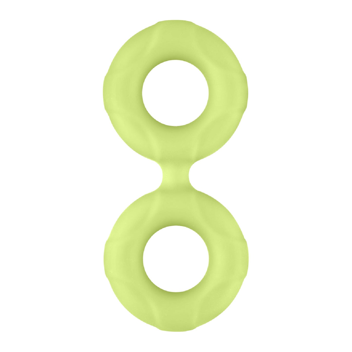 F-81: DOUBLE RING (LIQUID SILICONE) 51MM - GLOW