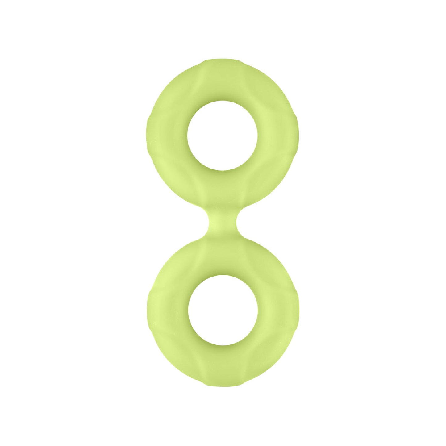 F-81: DOUBLE RING (LIQUID SILICONE) 51MM - GLOW
