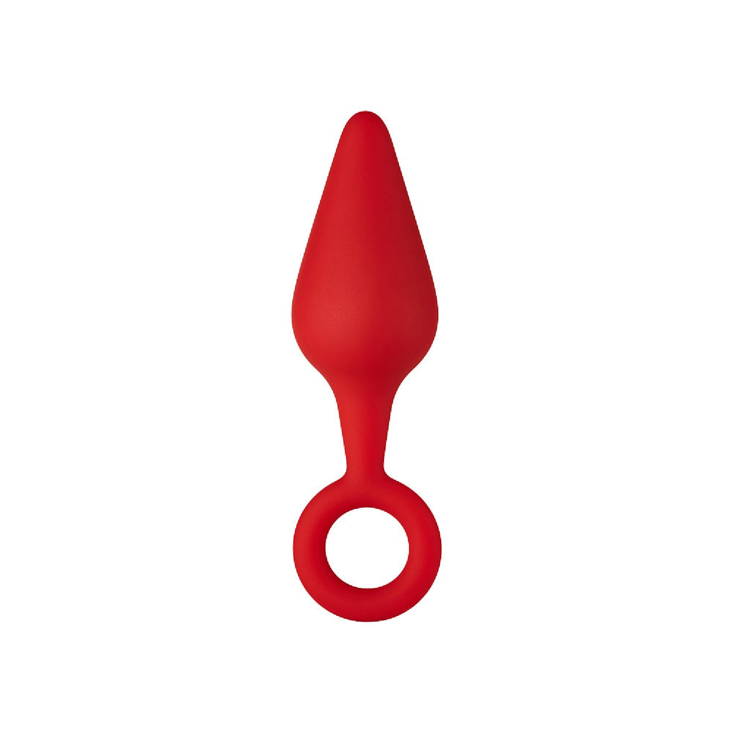 F-10: SILICONE PLUG W/ PULL RING BLACK L