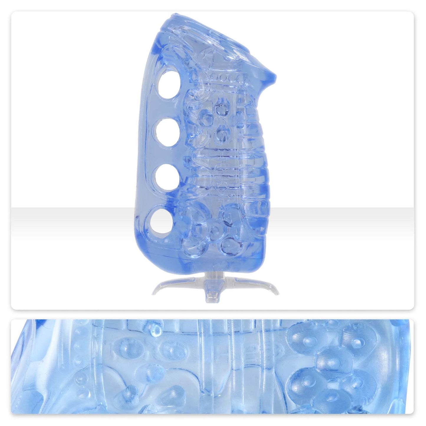 Fleshskins Grip Blue Ice Inc Drying Stand