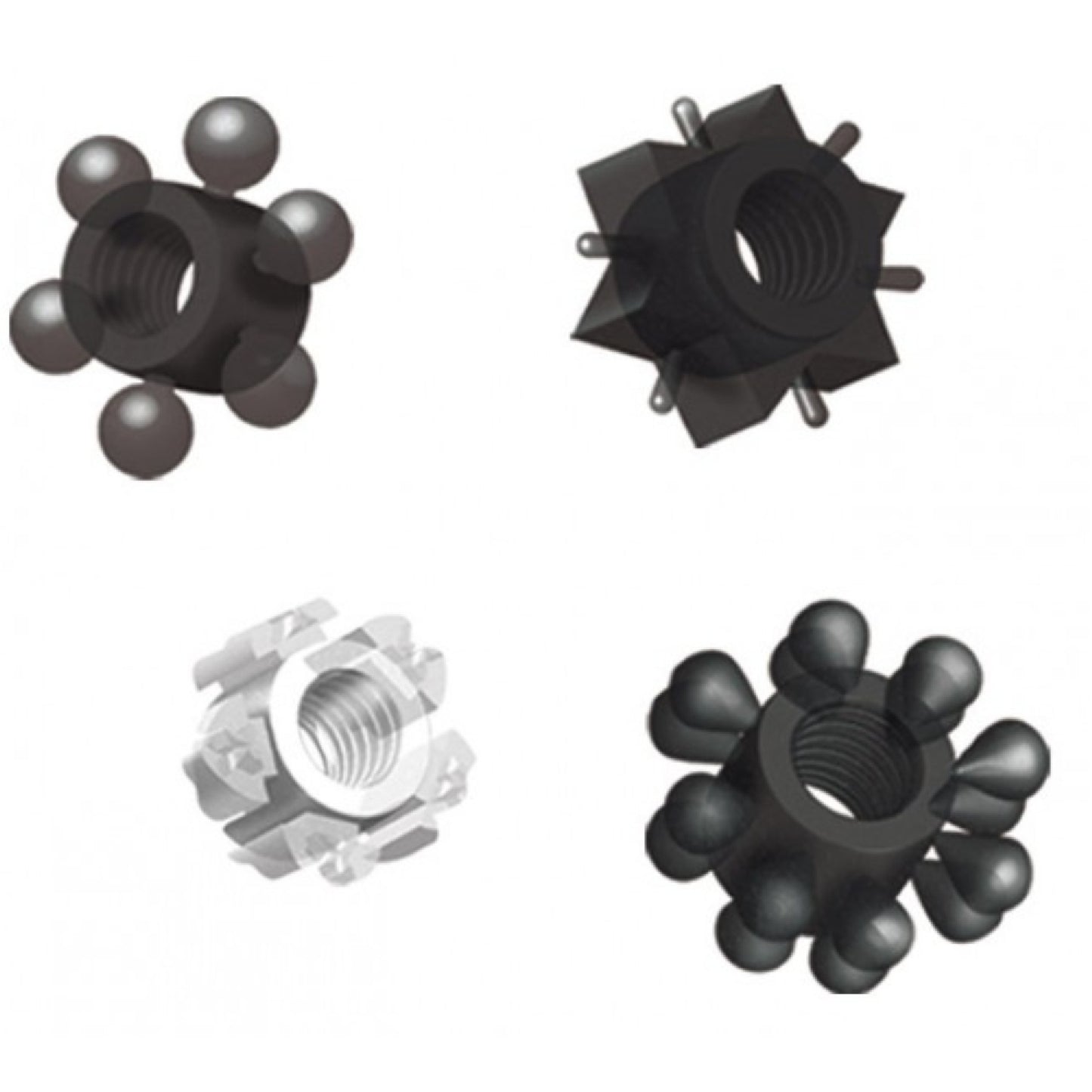 Wet Dreans - Pleasure Stars. Black/Clear