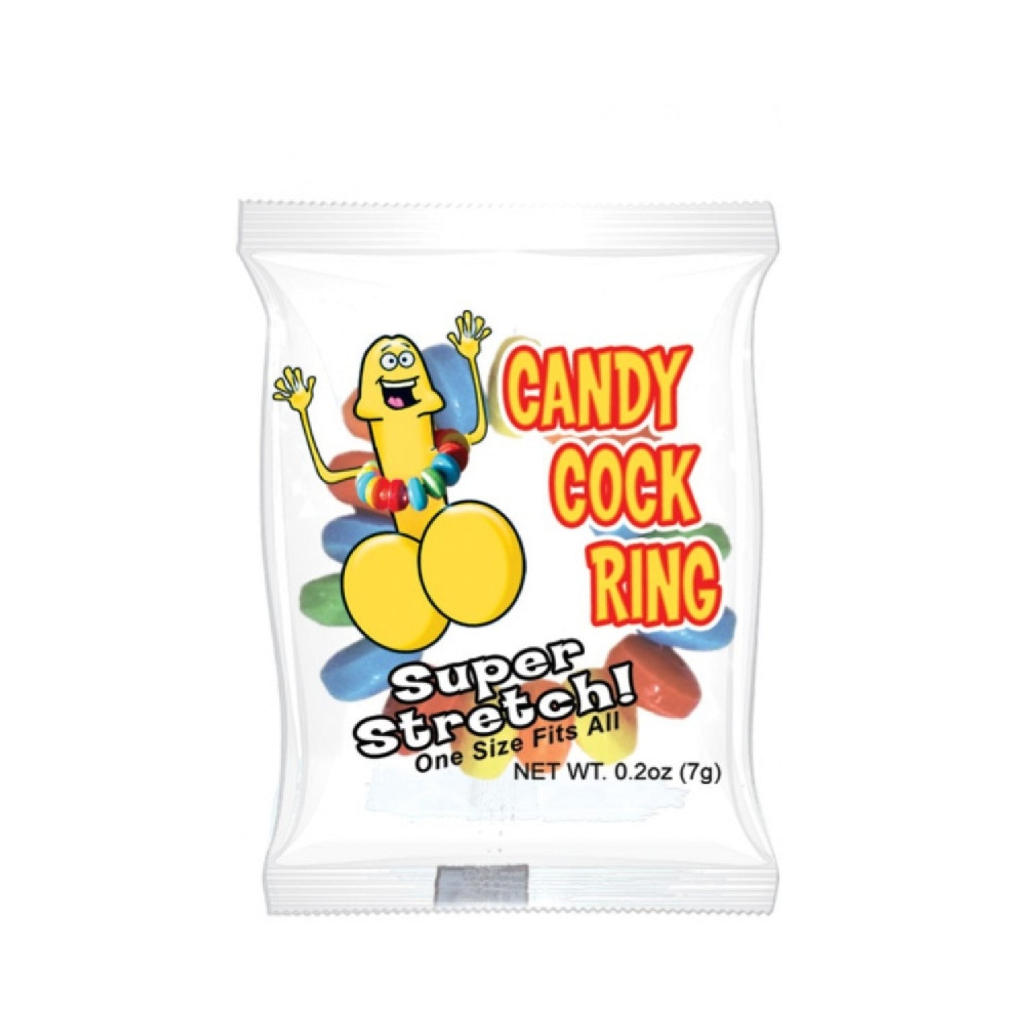 Candy Cock Ring - 50 Pcs/Display