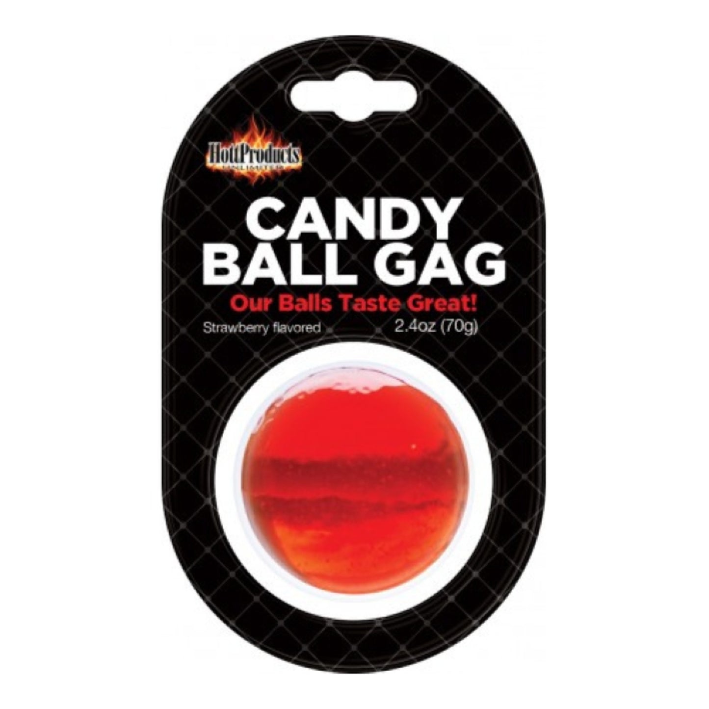 Candy Ball Gag - Strawberry