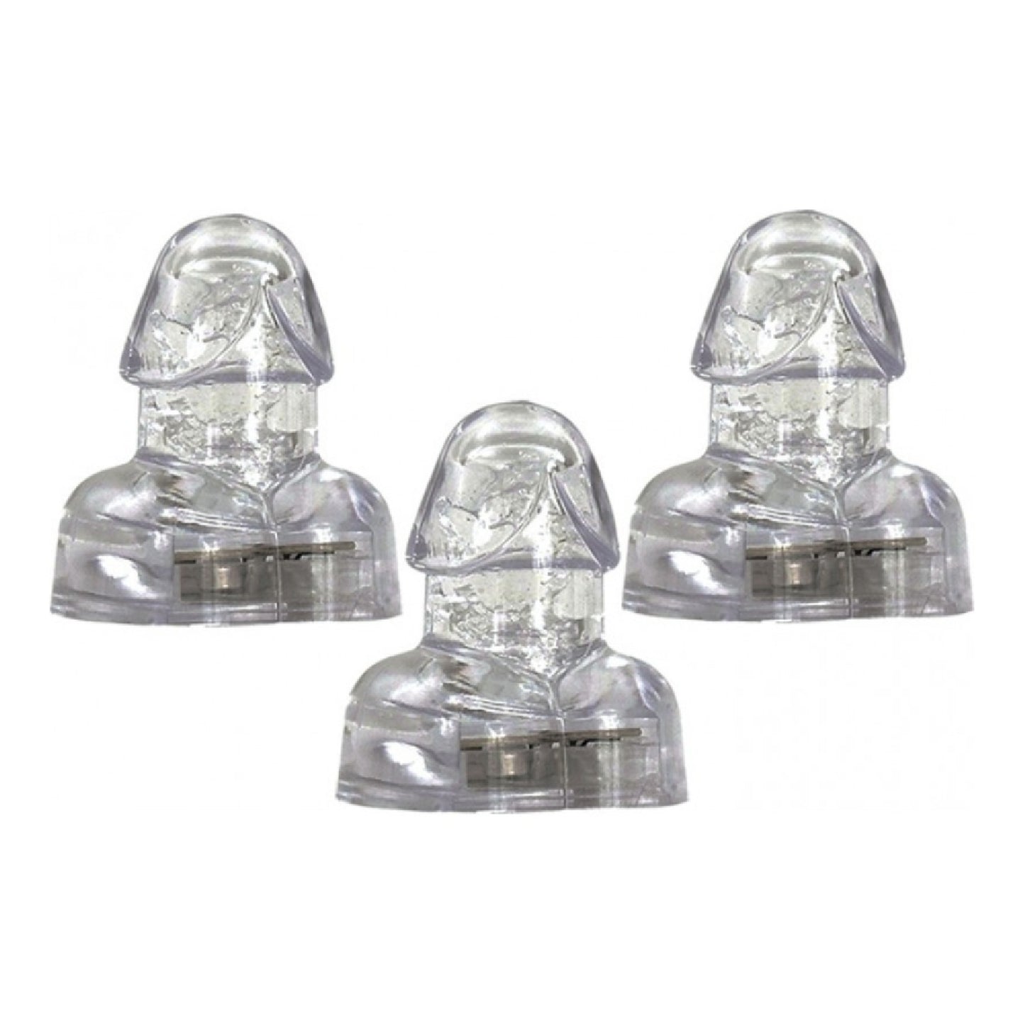 Light Up Penis Ice Cubes 3Pk. Blinking/Flashing Penis Shaped Ice Cubes