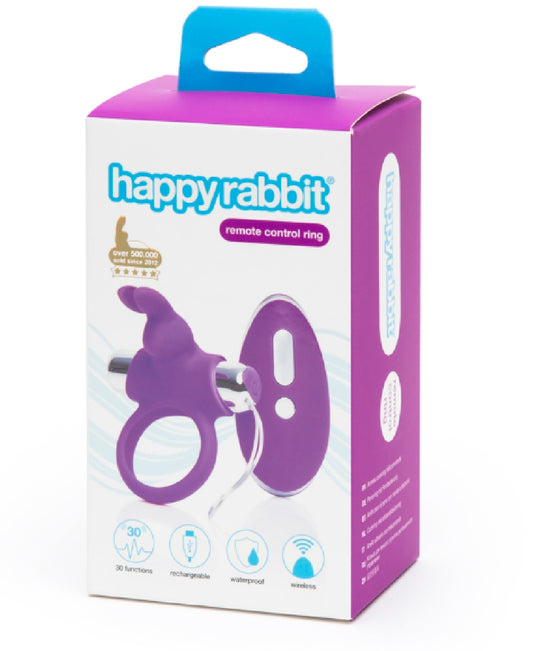 Happy Rabbit Remote Control Cock Ring**