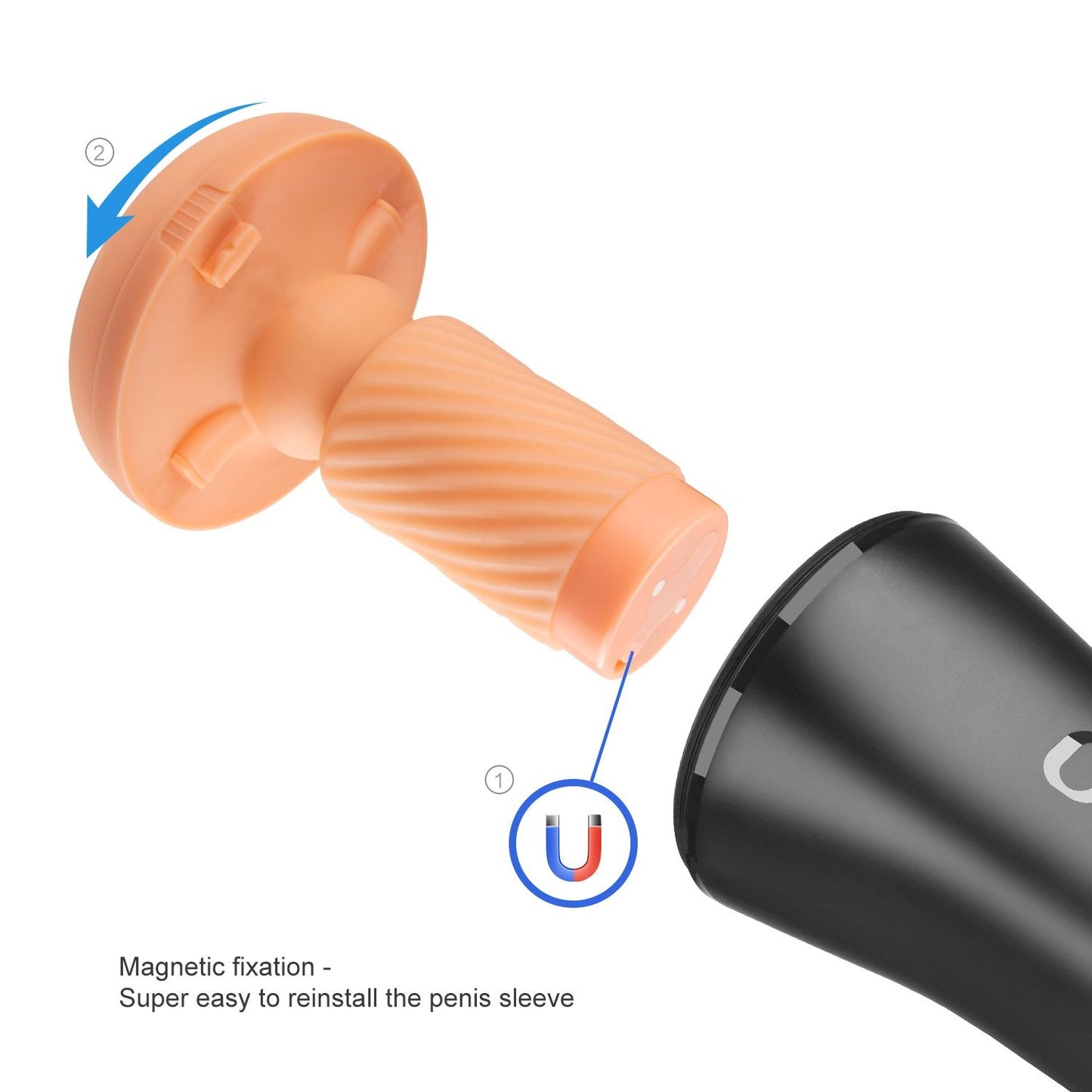 Otouch Inscup 3 Thrusting Contraction Masturbator AUTOMATIC Pocket Pussy Sex Toy
