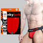 oxjock HUNKER comfy-pouch slider-strap jock RED HOT MEDIUM