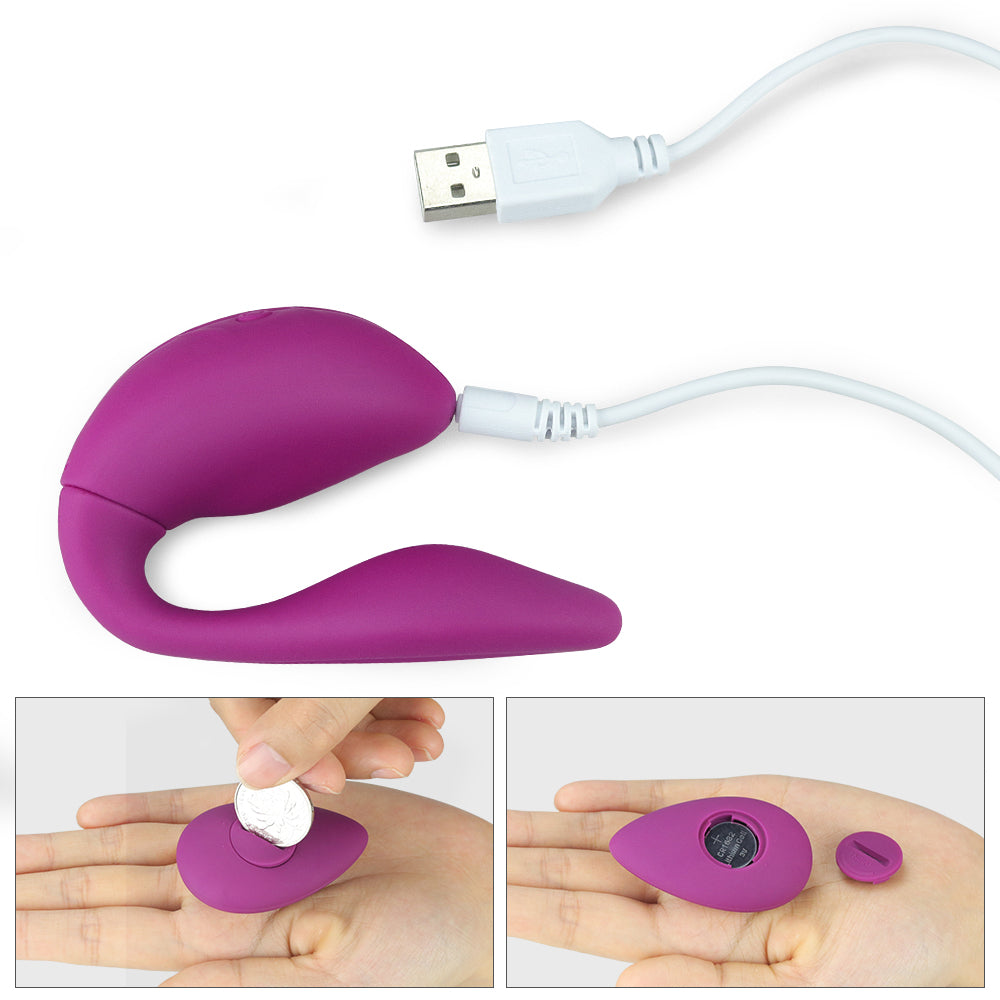 Lovetoy O Sensual Double Rush Remote Control Couples Vibrator