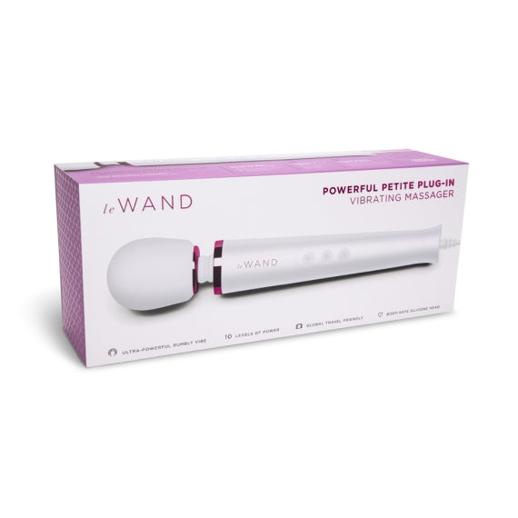 LE WAND POWERFUL PETITE PLUG-IN WHITE