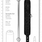 Luxury Spreader Bar Black