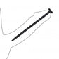 Silicone Screw Plug Set Urethral Sounding Black 89 g OU433BLK
