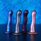 Ultra Soft Curvy G-Spot Dildo - 7'' / 17 cm - Metallic Purple