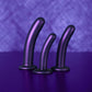 Smooth G-Spot Dildo - 7'' / 17 cm - Metallic Purple