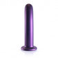 Smooth G-Spot Dildo - 7'' / 17 cm - Metallic Purple