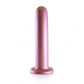 Smooth G-Spot Dildo - 7'' / 17 cm - Rose Gold