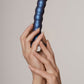 Beaded G-Spot Dildo - 6,5'' / 16,5 cm - Gun Metal