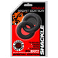 OXBALLS SHACKLE double link'd cock/ball rings plus+SILICONEâ„¢ special e...