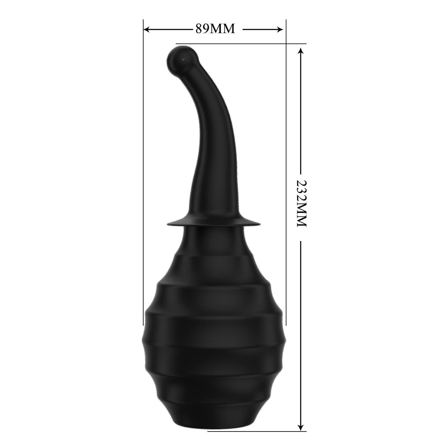 Mr Play Anal Douche Large 330ml Bulb Nozzle Rectal Cleaner Enema