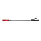 Rouge Red Long Riding Crop Slim Leather Tip 24"