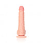 Straight Realistic Dildo with Balls and Suction Cup - 7''/ 18 cm