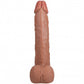 RealRock Ultra Realistic Skin - Extra Large Straight with Balls 15" / 38 cm - Tan