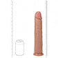 RealRock Ultra Realistic Skin - Extra Large Straight without Balls 13" / 33 cm - Tan