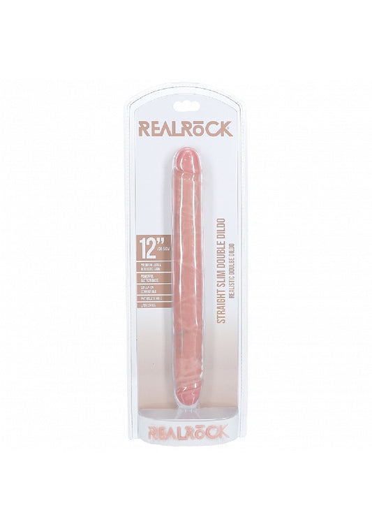 RealRock- Slim Double Ended Dong 12" Inches