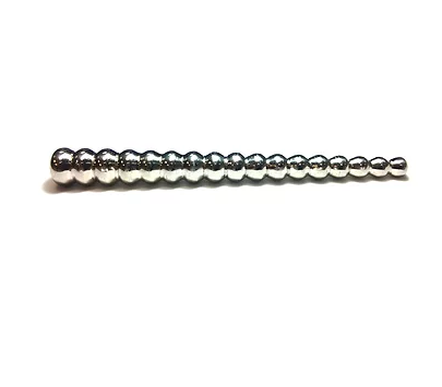 Stainless Steel Beaded Hollow Urethral sound