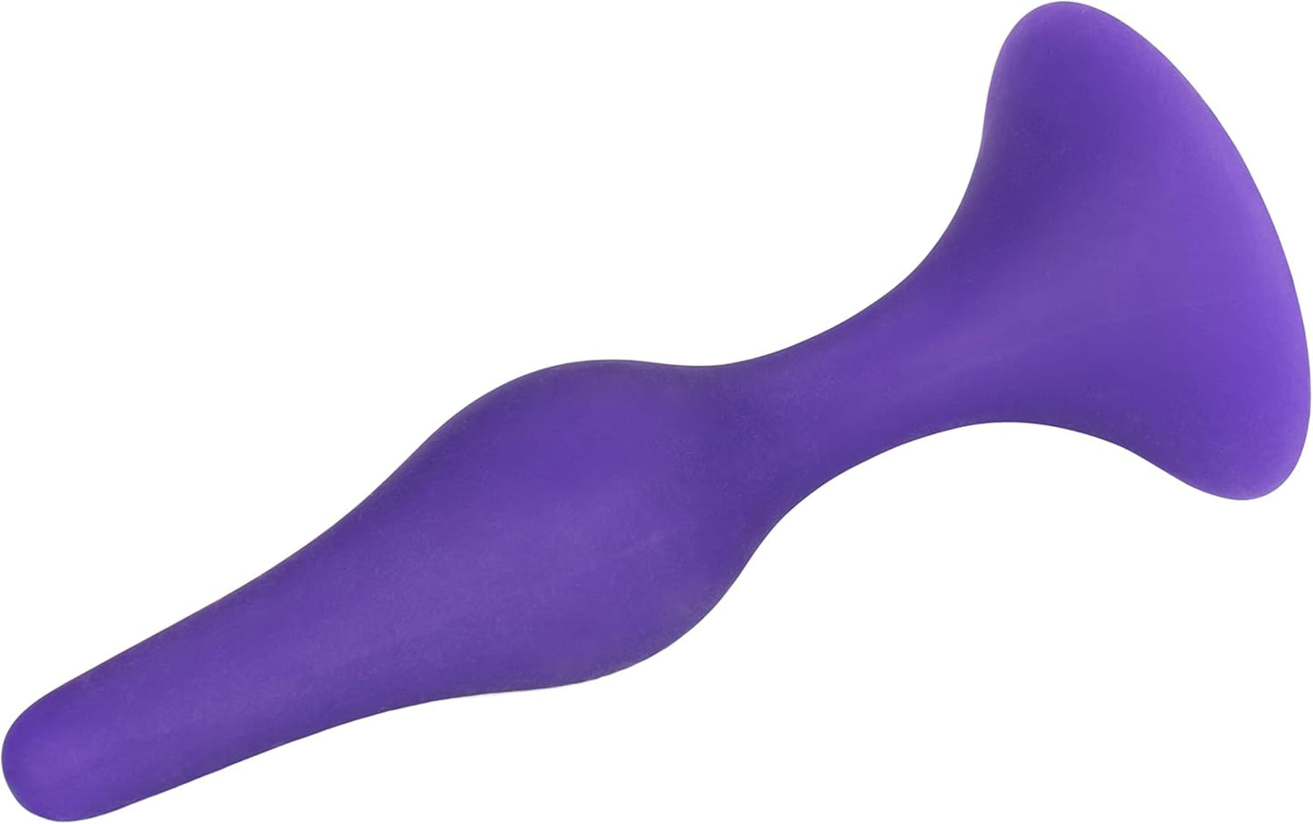 CalExotics Booty Call Starter Silicone Butt Plug Suction Cup Base Purple