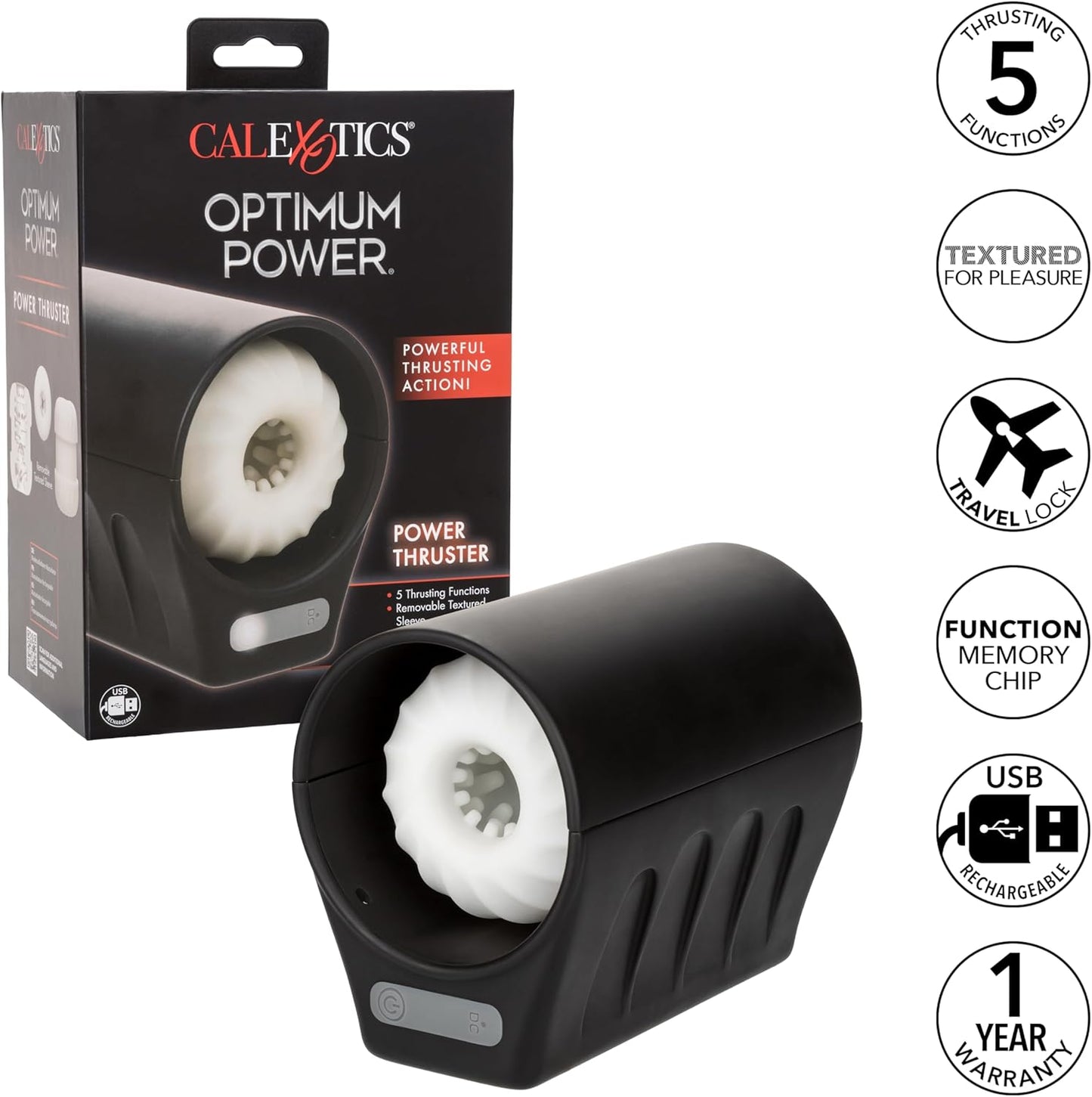 Calexotics Optimum Power Thruster Masturbator