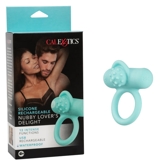 Silicone Rechargeable Nubby Loverâ€™s Delight