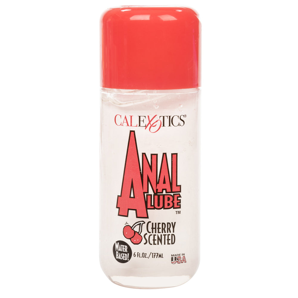 CalExotics Anal Lube Cherry Scented 6oz. 177ml Water Based Flavoured