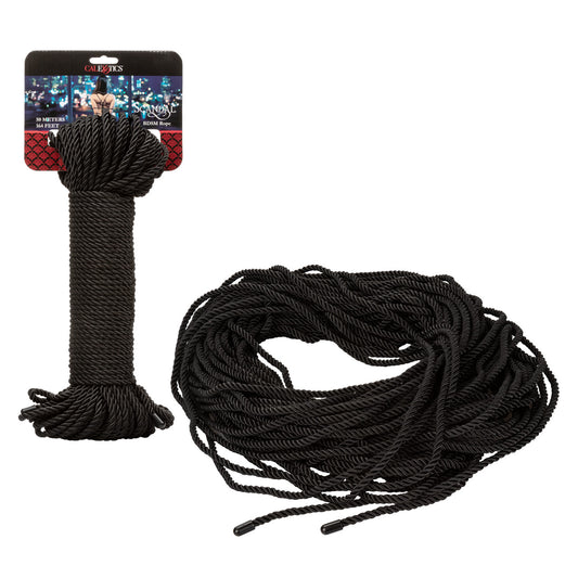 Scandal BDSM Rope 164" 50m Black Bondage Fetish Shibari Restraint