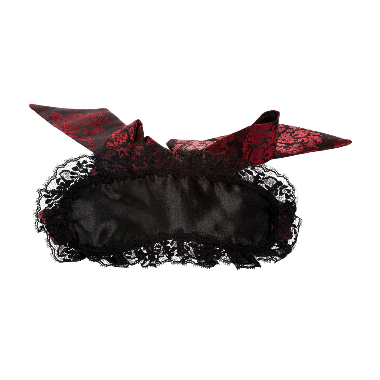 Calexotics Scandal Eye Mask Red & Black Lace Adjustable