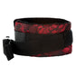 Scandal Control Cuffs Red & Black Adjustable wrists or ankles