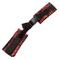 Scandal Control Cuffs Red & Black Adjustable wrists or ankles