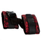 Scandal Control Cuffs Red & Black Adjustable wrists or ankles