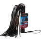 Scandal Flogger Black Bondage Whip BDSM