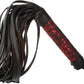 Scandal Flogger Black Bondage Whip BDSM