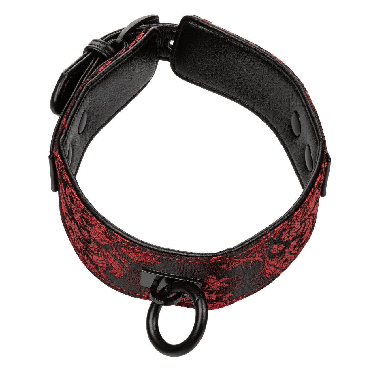 Calexotics Scandal Collar with Leash Red