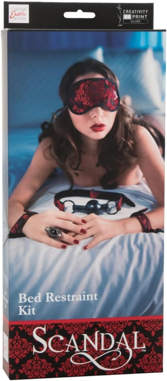 Scandal Bed Restraint Kit Red